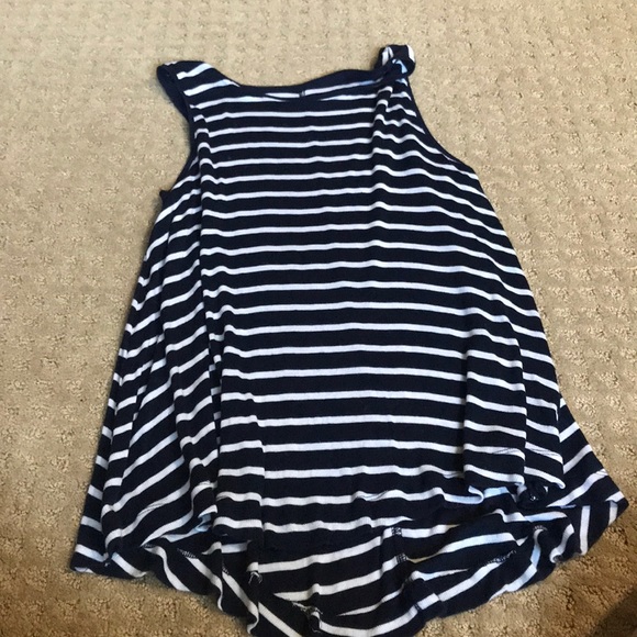 Striped long tank top - Picture 1 of 1